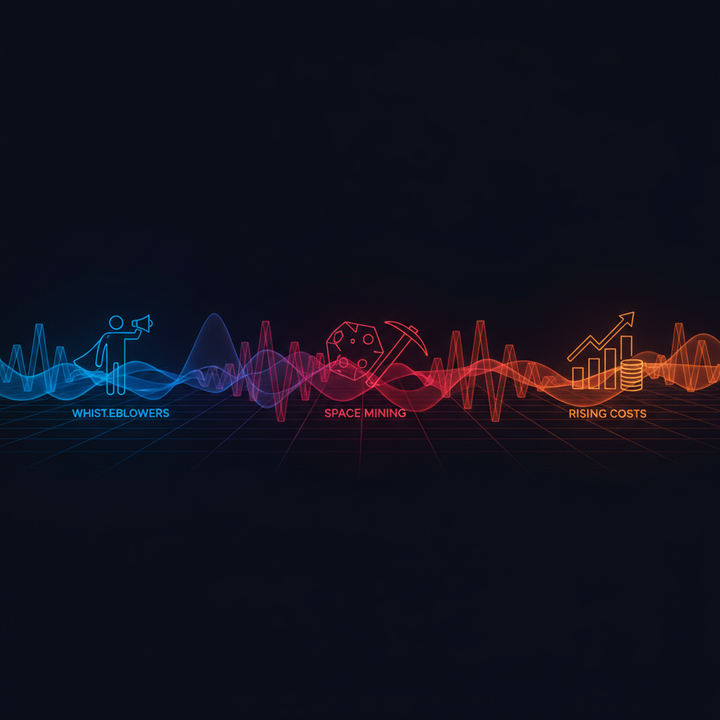 The Signal: Tech's New Reality: Whistleblowers, Space Mining, Rising Costs